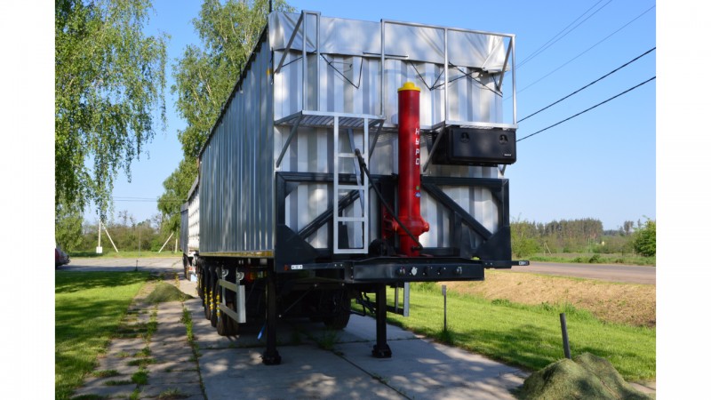 Напівпричеп контейнеровоз з пристроєм для самовивантаження модель ZT-НПК С 3230 Напівпричеп контейнеровоз з пристроєм для самовивантаження модель ZT-НПК С 3230